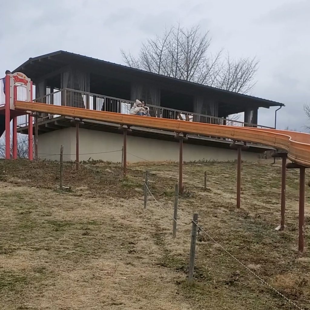 うだ・アニマルパークの滑り台