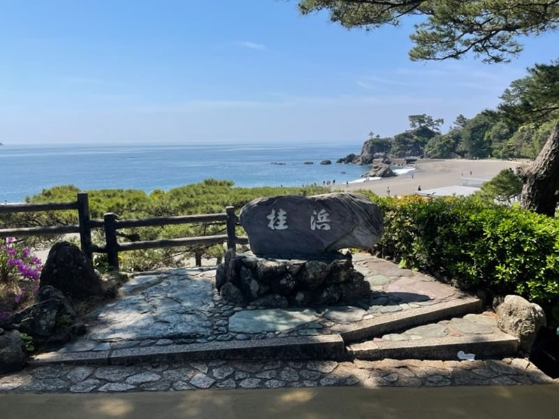 高知県にある坂本龍馬像