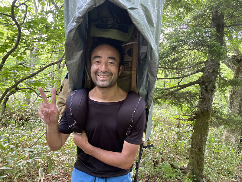 尾瀬の歩荷 五十嵐さんの画像