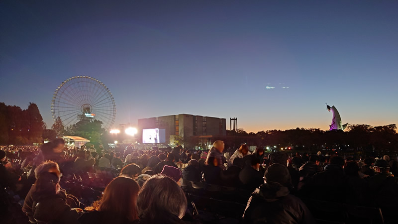 万博夜空がアートになる日