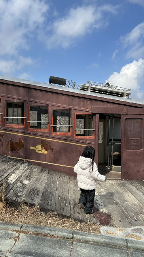 生駒山麓公園の電車