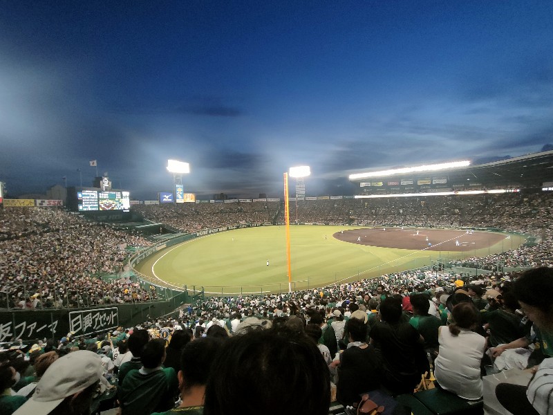 甲子園球場3塁アルプス席