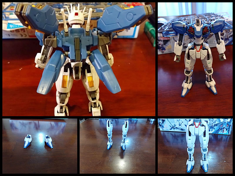 ガンダムエアリアル組立中の画像