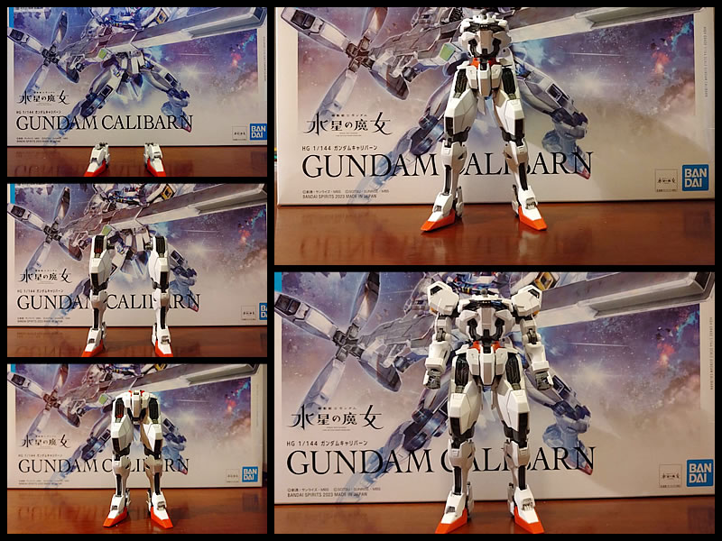 ガンダムキャリバーン組立中の画像