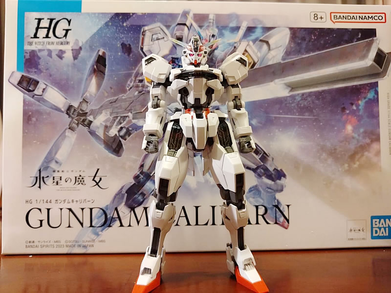 ガンダムキャリバーン完成の画像