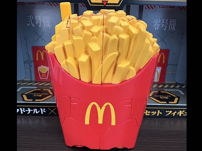 マックフライポテト弐号機の変形前の画像