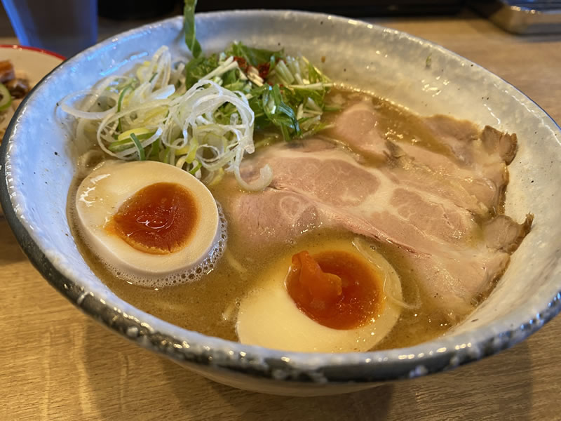 麺100% 魚介鶏白湯ラーメン
