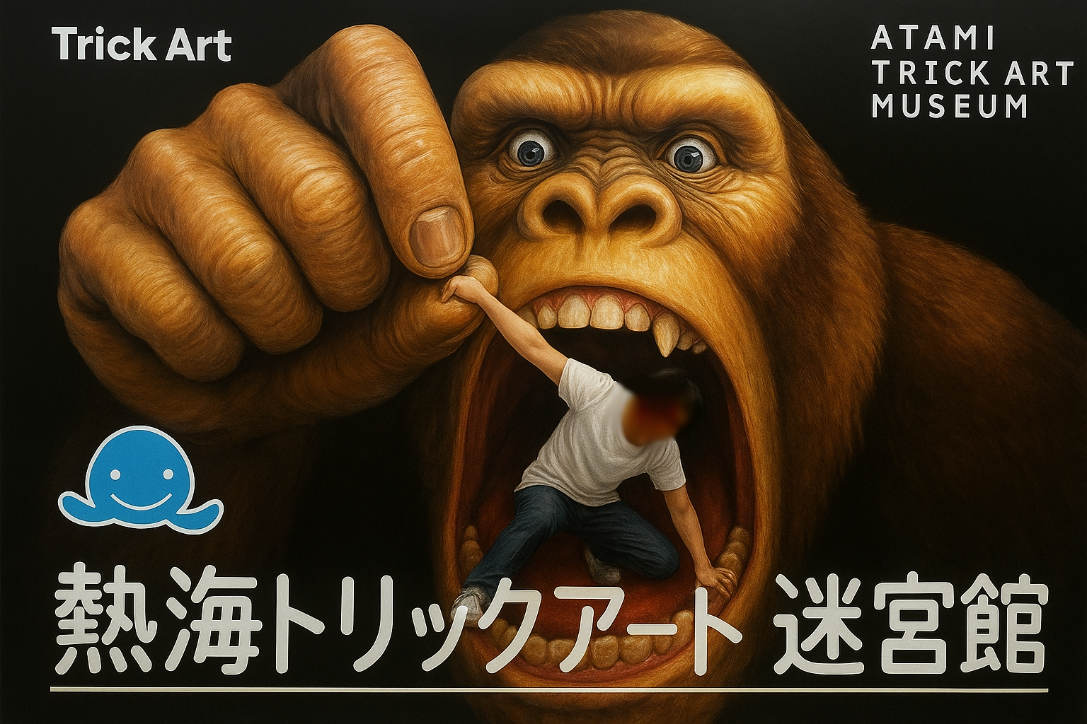 熱海トリックアート迷宮館に行ってきました！