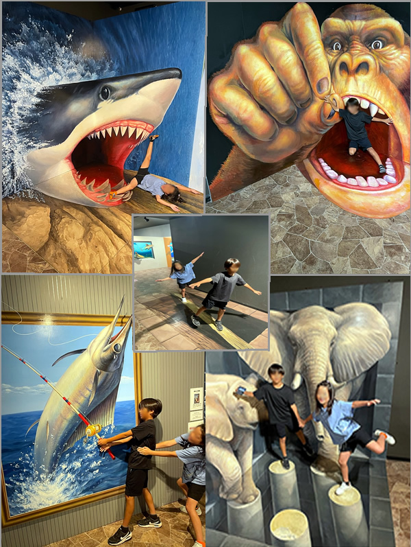 熱海トリックアート迷宮館 熱海城 熱海トリックアート 静岡 写真映えスポット 家族・グループ向け