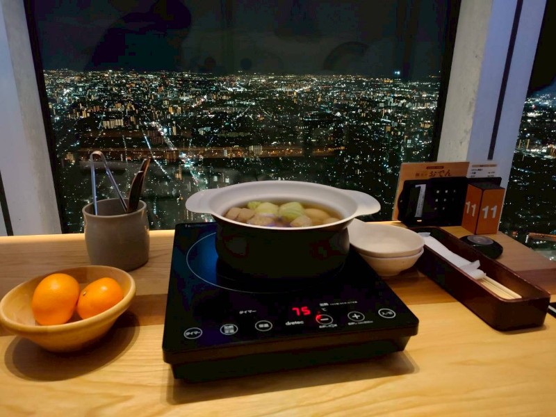 あべのハルカス かこむdeこたつ