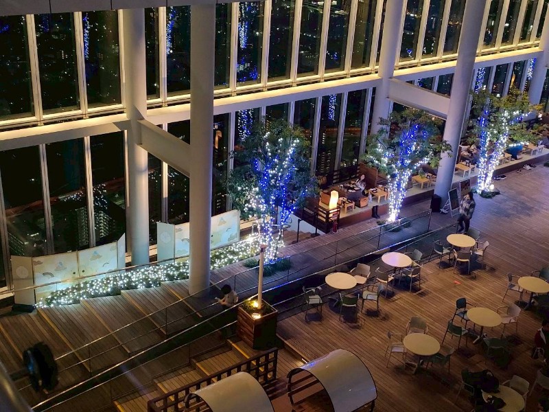 あべのハルカス かこむdeこたつ