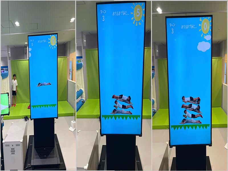 枚方 トンデミ 屋内アスレチック トランポリン クライミング 人間タワー 枚方モール