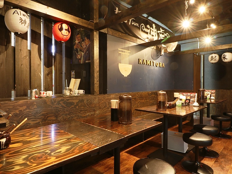 神虎らーめん　店内