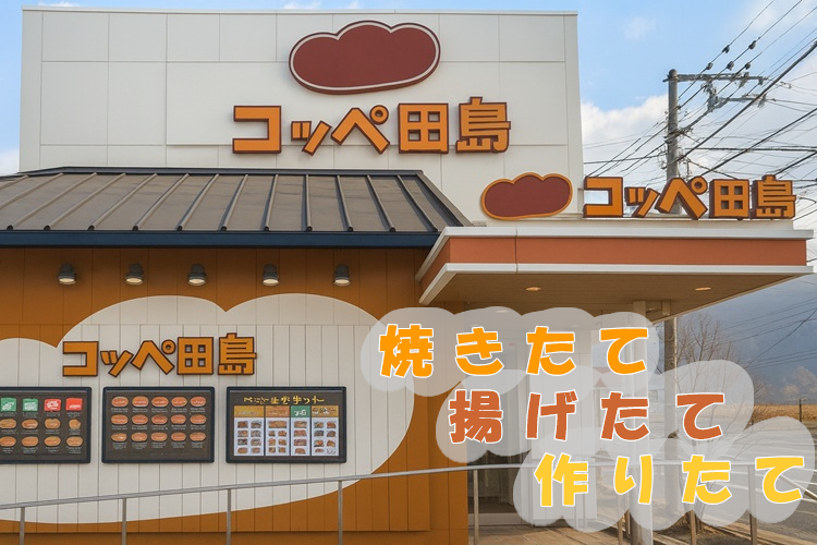 焼きたて 揚げたて 作りたて コッペパン専門店『コッペ田島』に行ってきました