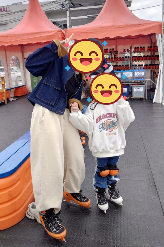 ワンダーリンクでアイススケート