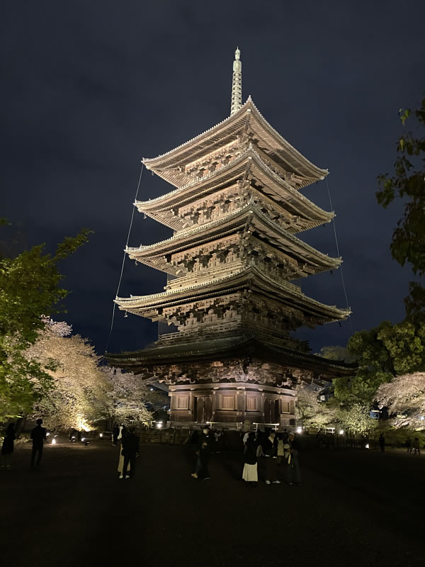 東寺国宝五重塔の画像