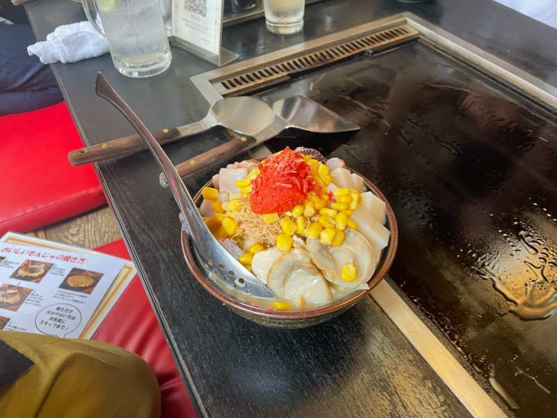 月島 もんじゃ焼き 月島もんじゃストリート もんじゃ まぐろ家 月島本店 