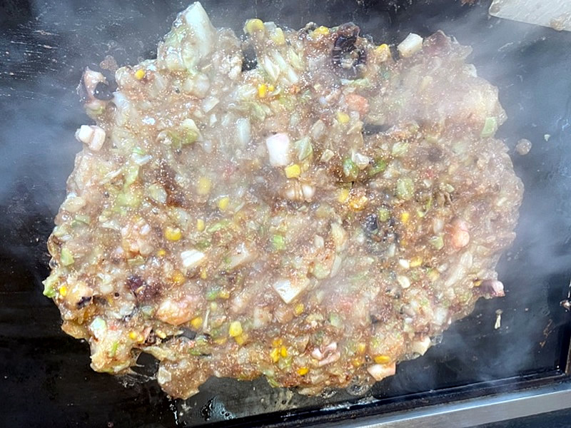 月島 もんじゃ焼き 月島もんじゃストリート もんじゃ まぐろ家 月島本店 