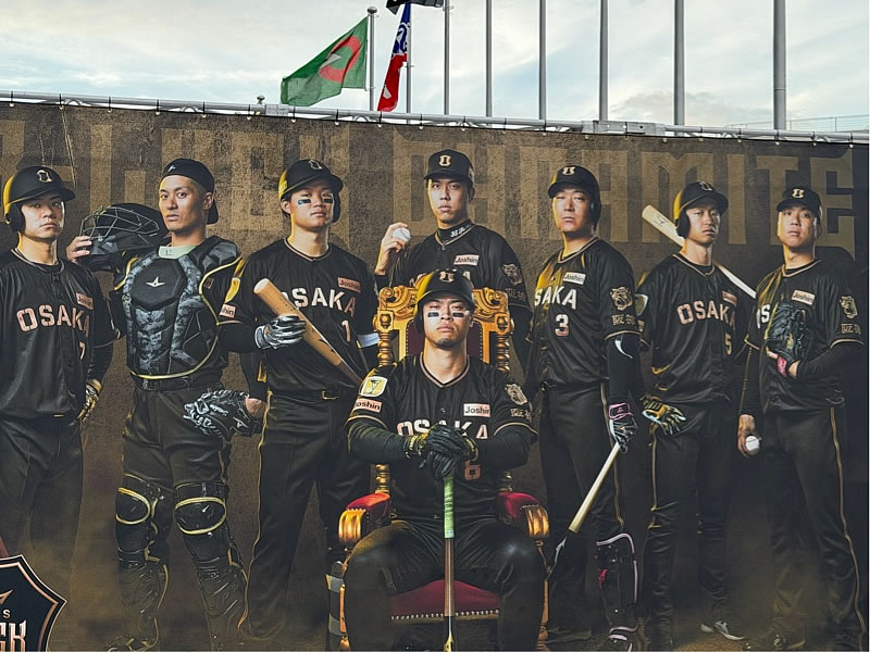 阪神タイガースTIGERS B-LUCK DYNAMITE SERIESのキービジュアルの画像