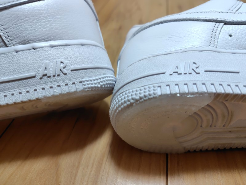 HEEL PLUS 3.0（ヒールプラス3.0）貼り付け完了