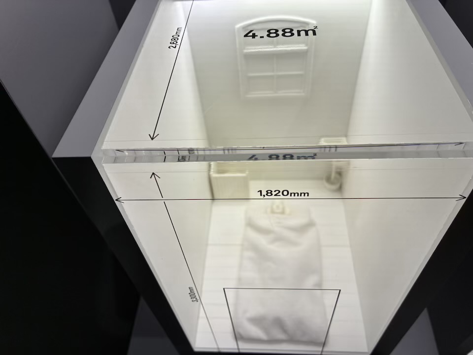 独居房の模型