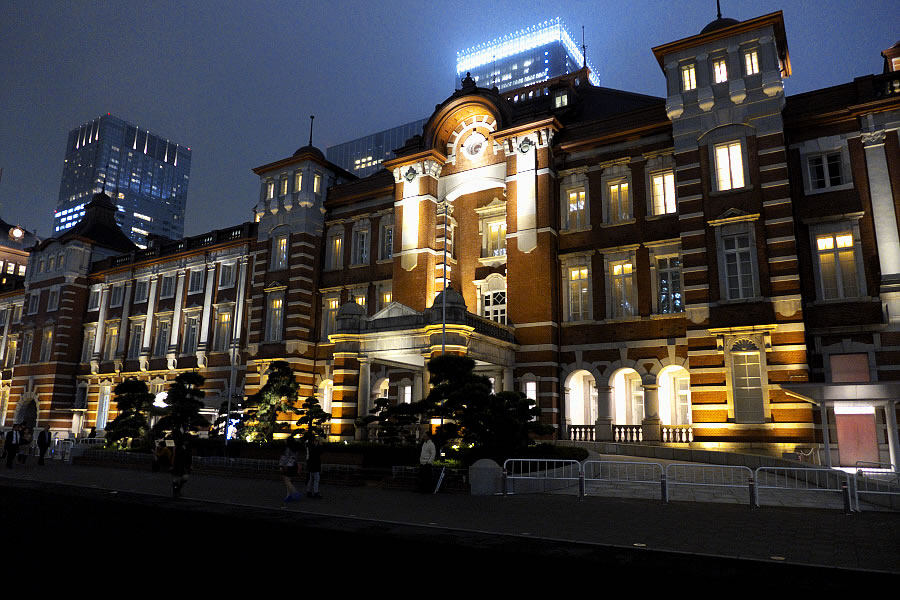 リニュアルされた東京駅