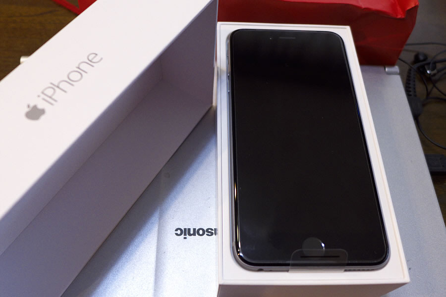 発売日にiPhon6plusをゲットした～！