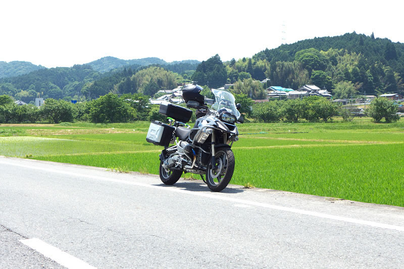 バイクでBBQに参加しました。