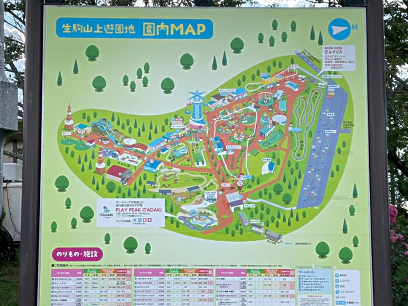 小さな子どもでも楽しめる遊園地