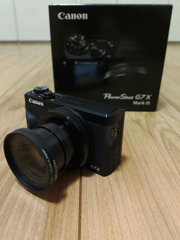 Canonコンデジを買ってみた！