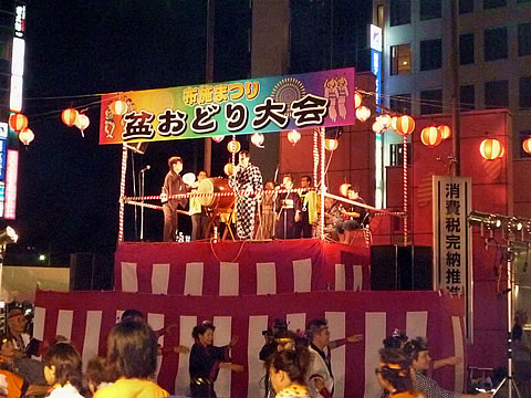 盆踊りと河内音頭