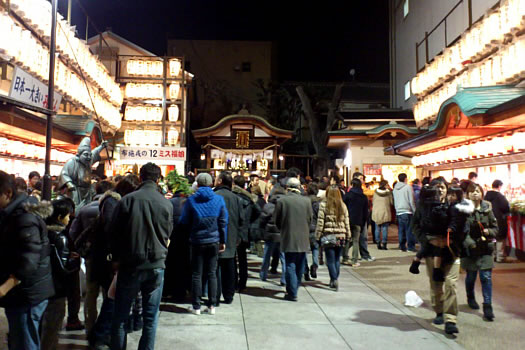 2012年・布施のえべっさん行って新年会